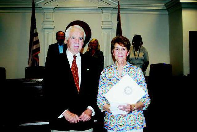 Shirley Ransom and Mayor Scully - T