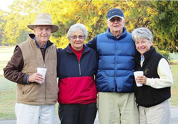 chilly golfers