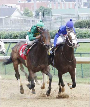 Sandbar 1 outside was promoted to first following the DQ of Runkle 4 inside