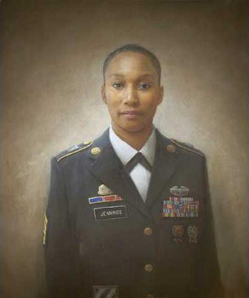 Alma Jennings 100 Faces portrait