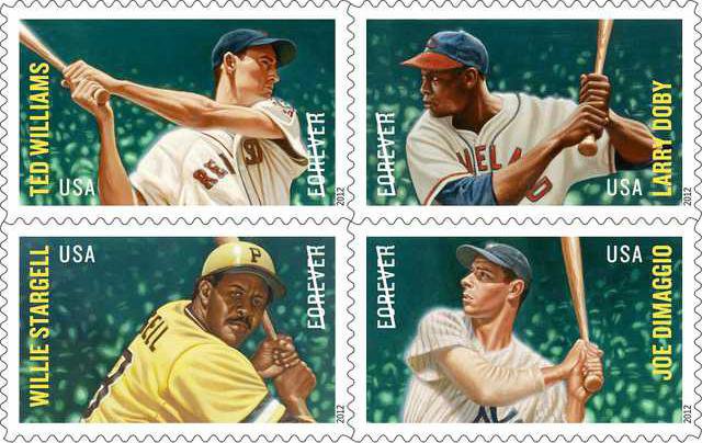 MLB All Stars block of four