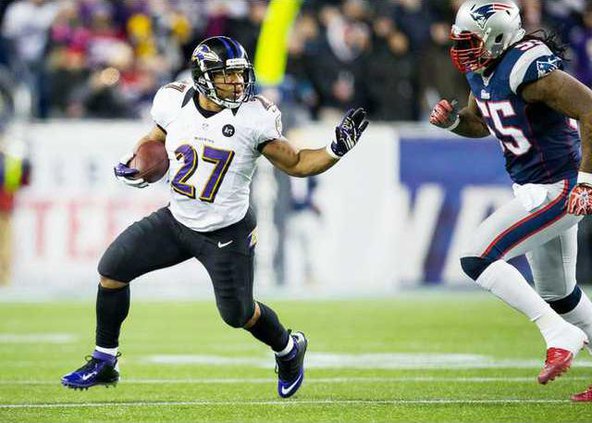 Ray Rice run vs. Pats