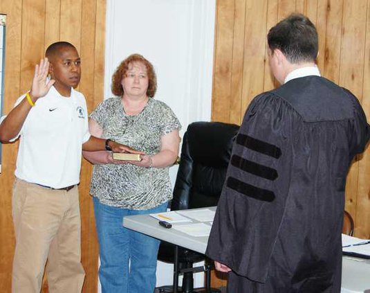 John Heflin Sworn In