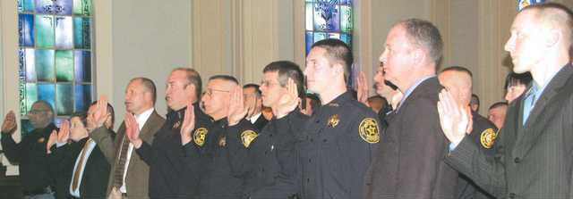 Deputies swearing T