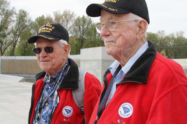 Honor Flight -- Henry FitzGeraldDon Daniels.JPG