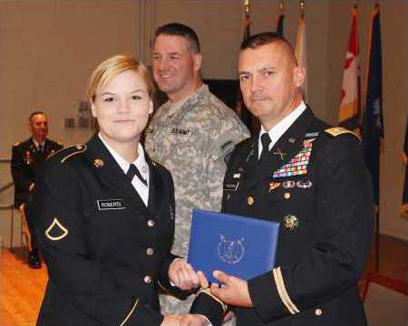 Lugoff soldier succeeds