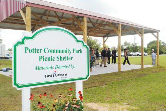 Potter Park - Shelter Sign