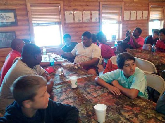 Boys at Camp Woodie
