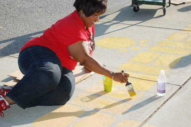 Day of Caring - Paw Prints