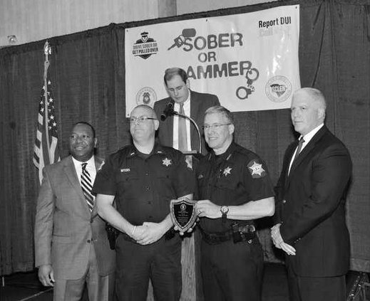 KCSO DUI award BW
