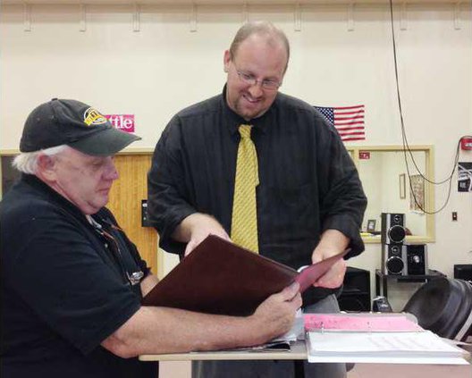 Robert Spitler and Rusty Major-CHS band2