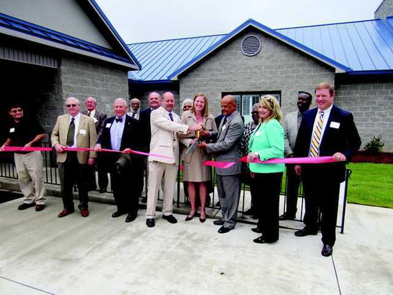 cassatt water ribbon cutting WEB
