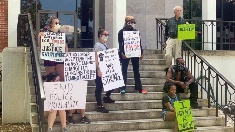 Protesters