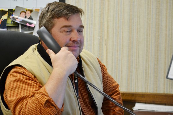 NCHS - Branham on Phone