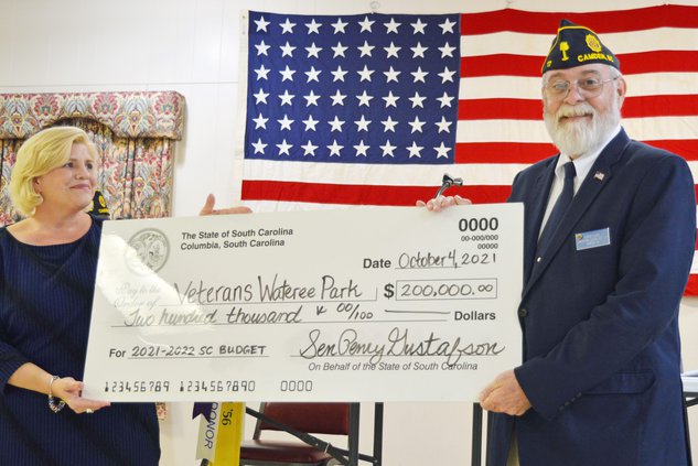 American Legion Check 102921