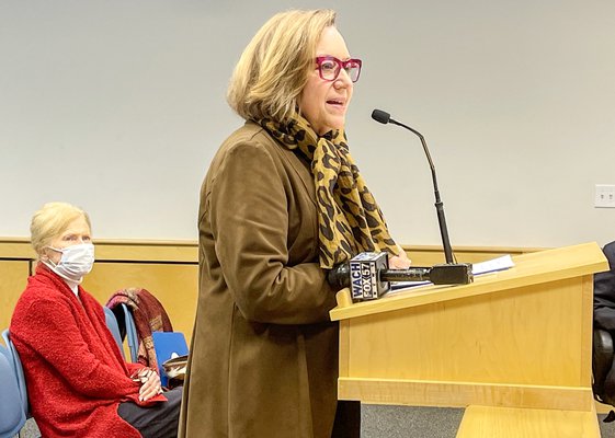 Dolly Patton at Council