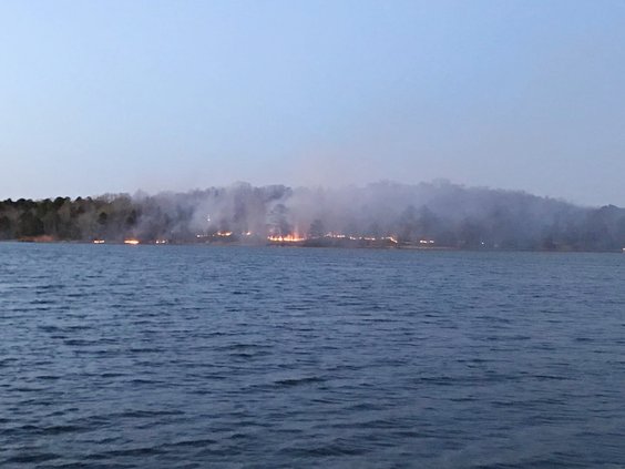 Liberty Hill Wildlife Fire