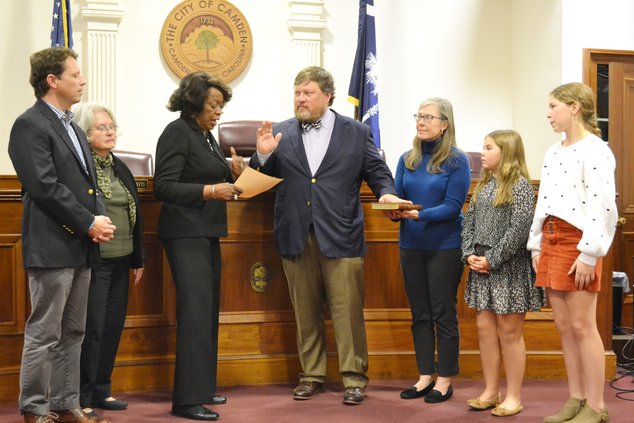 Boykin Taking Oath